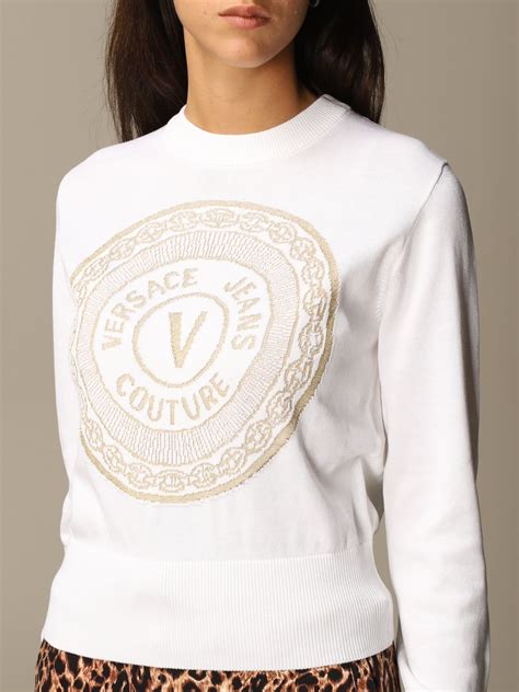 maglia versace jeans bianca|Versace Jeans Couture .